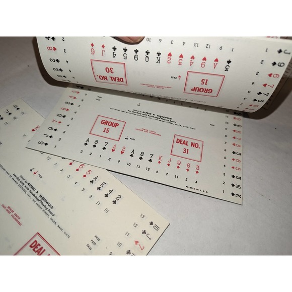 Vintage 1969 Advanced Autobridge Playing Board Set Alfred P. Sheinwold PB - Picture 13 of 15